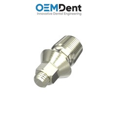x10 Titanium Ti-Base Anti-Rotation SP Ø4.3mm MIS® Compatible Int Hex 2.45mm