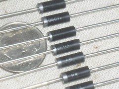 10 NEW ON-SEMI 1N5347B 1N5347 ZENER REFERENCE DIODE 10V 10 V VOLT 5W DO-15 USA