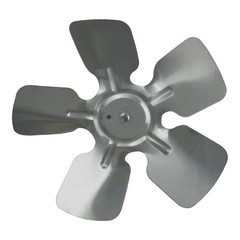 A65932 Metal Fan Blade 9″ Diameter 5 Blades 5/16″ Bore Hub CW 26 Degree Prop