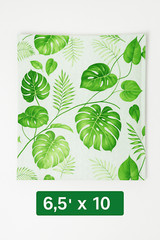 Banana Leaves Poly Bubble Mailers 6.5×10 | Padded Shipping Envelopes Self Seal