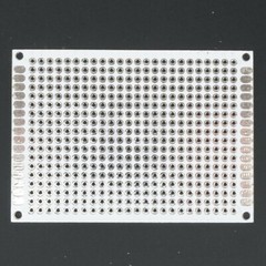 5cm x 7cm White PCB Printed Circuit Board, 5 Pack, 432 Holes, 32 Pads