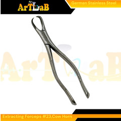 Set of 3 Dental Extraction Forceps Universal, Upper & Lower, #23,#150,#151
