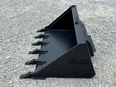 PROWORKS 48″ Tooth Dirt Bucket Attachment 20″ Tall Mini Universal Skid Steer USA