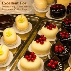 PercyEffie 100 Pack 6 Inch Cake Board Bulk, Round Boards 6 Inches, White