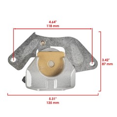 Caltric Front Left Right Brake Caliper with Pad Compatible with Honda Trx420F…