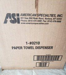 ASI 0210 Paper Towel Dispenser Multi C-Fold Surface Mounted Stainless Steel