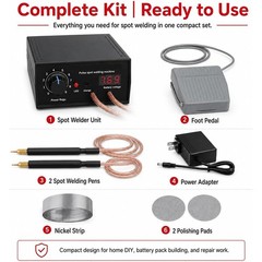 Portable Spot Welder for 18650 8000W Battery Welding Machine DIY Kit