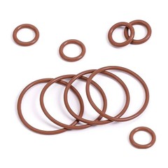 FKM Rubber O Ring, 3.1mm Cross Section Brown Sealing Ring – 8-1000mm OD
