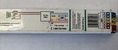 LUTRON ECO-T528-277-2 FLUORESCENT DIMMING BALLAST, 2-LAMP, T5 28W, 277V
