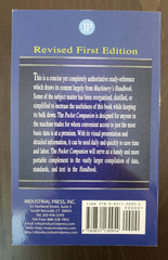 Industrial Press Machinery’s Handbook Pocket Companion Revised 1st Edition
