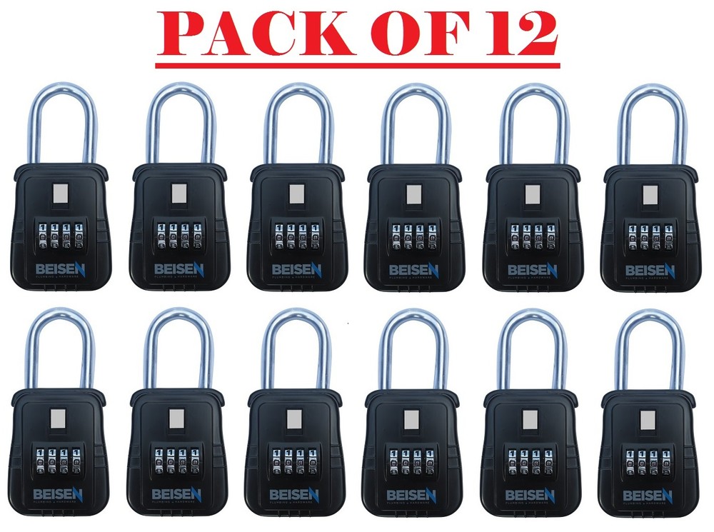 Pack of 12 Lockbox key lock box for realtor real estate 4 digit