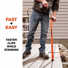 CAMO 0345065 ClipDRIVE Deck Fastening Tool, Stand Up Drill Attachment for CAMO