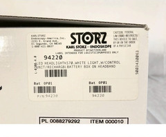 Karl Storz LED Headlight KS70 , White Light W/Control unit / Re-Chargbl Battery