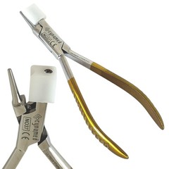 NEW PREMIUM GRADE FRAME BENDING ! ROUND METAL FLAT NYLON OPTICIAN OPTICAL PLIER
