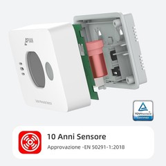 3 in 1 Carbon Monoxide Detector, 10 Year CO Alarm with Replaceable Battery…