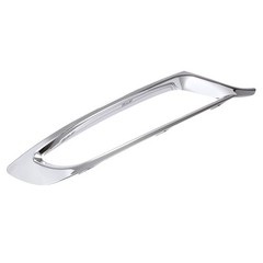 Hecasa Left Fog Light Molding Compatible 2015-2021 Chrysler 300 Replacement For