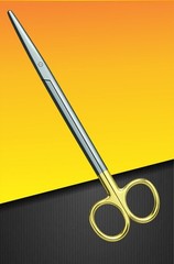 Set of 5 TC Metzenbaum Scissors 7 Inches 180 mm Straight Surgical Medical Tools