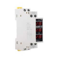AC 80-500V 100A DIN Rail Ammeter Voltmeter Digital Display Voltage Current Meter