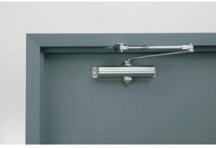 Door Closer Control Aluminum Adjustable Spring Tension Latching Closing Speeds