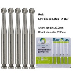 Wave Dental Carbide Bur Surgical Bur Round Latch RA 1 2 3 4 5 6 8 For Slow Speed