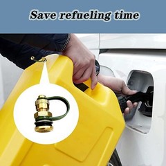 12 Pack Fuel Gas Can Vent Caps Kits Made of Durable Brass Fuel Gas