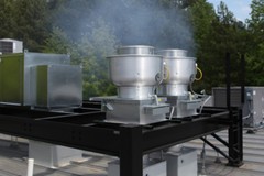 Commercial Restaurant Kitchen Exhaust Fan – 1500-2250 CFM with Speed Control