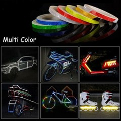 26FT Reflective Safety Tape Self Adhesive pinstripe Sticker Strip Decal 1CM