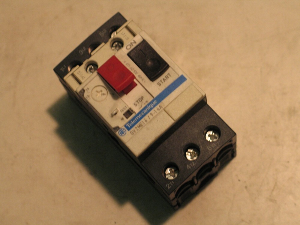 SCHNEIDER TELEMECANIQUE GV2-ME16 MANUAL STARTER MOTOR PROTECTOR 9-14A P6002