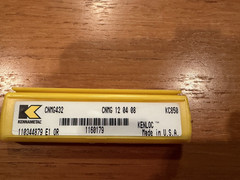 KENNAMETAL CNMG432 KC850 CNMG120408 Carbide Inserts 5pcs