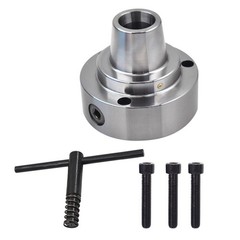 5″ 5C Collet Chuck Closer Lathe Plain Back Use 5C Collet 0.0006 TIR