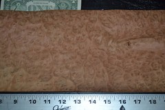 Eucalyptus Burl Raw Wood Veneer Sheet 6 x 20 inches 1/42nd 7369-3