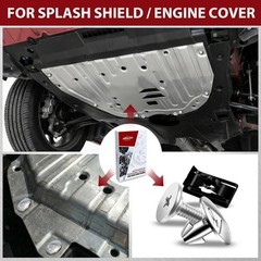 14PCS Engine Splash Shield/Skid Plate Screws, Bolts & Clips for Honda Accord 201