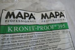 NEW MAPA Professional Kronit-Proof 395 Chemical Nitrile Cut Work Gloves Size 8