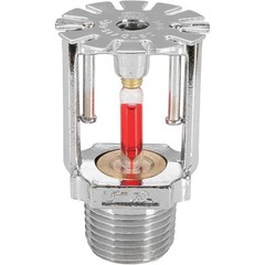 Concealed Pendent Fire Sprinkler Head DN15 R1/2 155°F 68°C K80 Cover Plate