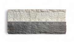 Chiseled Edge Concrete Step Form Liner, 8’L x 7.5”W x 1.5”D