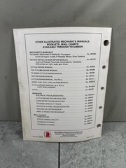 Tecumseh Engines Vector Mechanic’s Handbook 695578 OEM