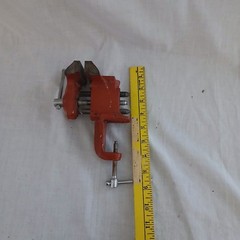 250 Corner Edge Table Bench Vise 2-1/2″ 2.5 Clamp On Red Unbranded