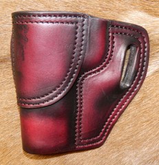 Gary C’s OWB Avenger LEFT HAND Leather HOLSTER EAA Witness FS Steel NO RAIL