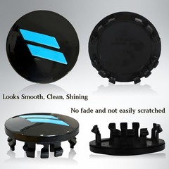 4PCS 63mm=2.5 inch Slash Wheel Center Cap Covers Fit for Dodge Charger Durango D
