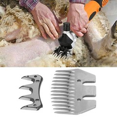 Sheep Shears Blade Straight 13 Tooth Electric Wool Cutter Goat Scissor Replace