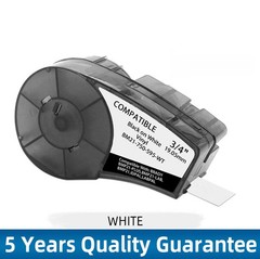 For Brady BMP21-PLUS M21-750-595-WT M21-750-499 M21-750-427 Label Cartridge 3/4″