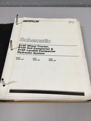 CAT Caterpillar 814F 815F 816F SERVICE SHOP REPAIR MANUAL COMPACTOR 9DM 1GN 5FN