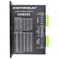 STEPPERONLINE Nema 34 Stepper Motor 8.2Nm(850oz.in) 6A φ14mm &Driver DM860I Kit