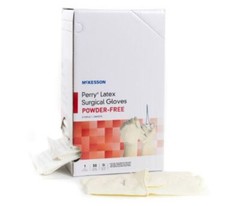 McKesson Perry Performance Plus Surgical Glove Size 7.5, Box of 50