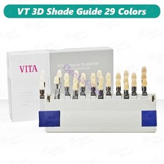 Dental VITA Toothguide 3D Master with Bleached Shade Guide Resin 29 Colors