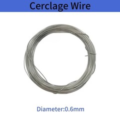 Orthopedic Wires Stainless Steel Cerclage Wire 0.4-1.5mm Veterinary Instrumentsl