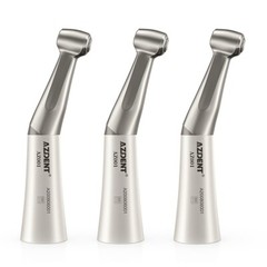 AZDENT Dental Low Speed Handpiece Contra Angle Push Button 1:1 Direct Drive