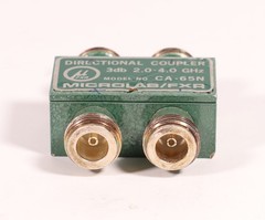 Microlab/FXR CA-65N Directional Coupler, 2.0-4.0 GHz, 3 dB, Type N Connectors