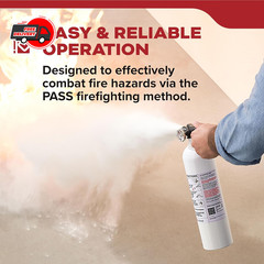 Fire Extinguisher for Vehicles Cars Trucks Single-Use 5BC ‎3.2 pounds