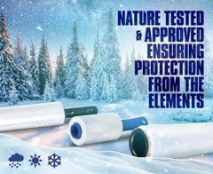 18 Stretch Film Wrap 1200ft Stretch Clear Cling Durable Adhering Packing